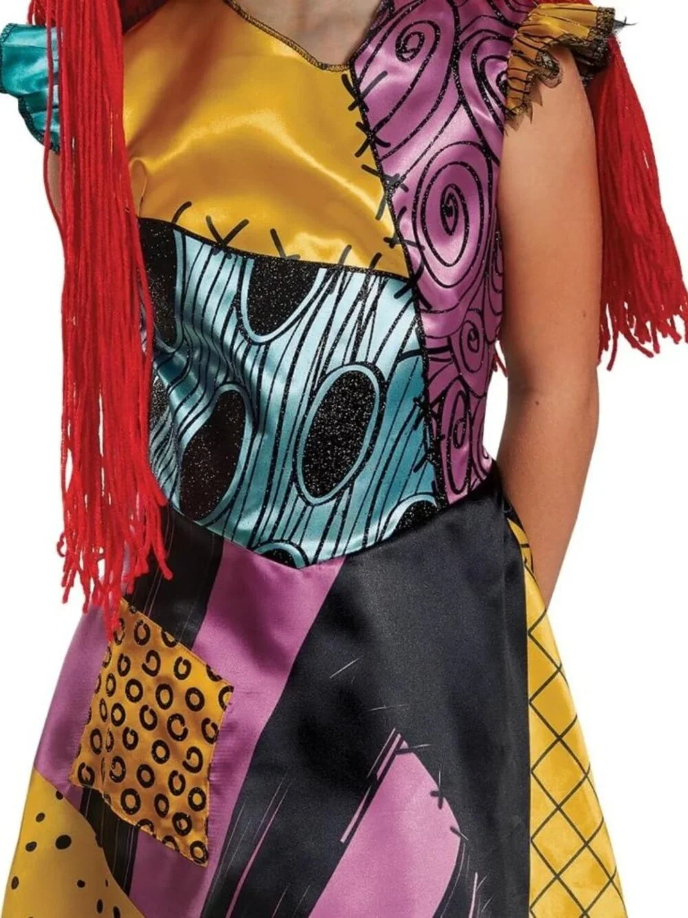 Deluxe Kids Sally Costume from Nightmare Before Christmas - Spooky Halloween
